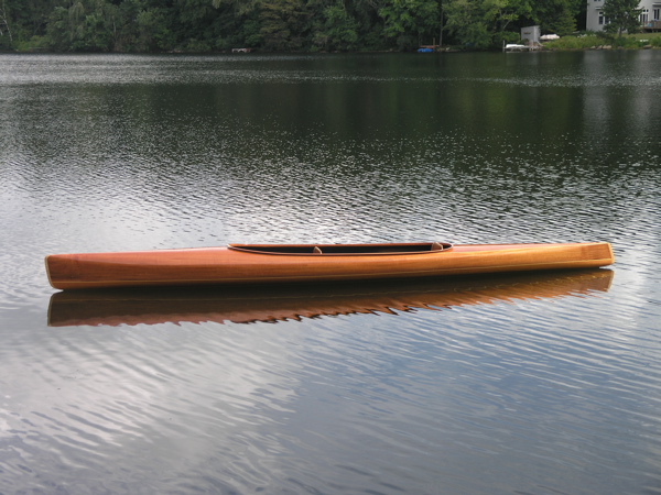 tandem double-paddle canoe - micro Bootlegger kayak