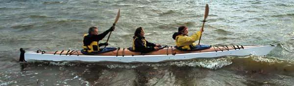 Chesapeake triple kayak from Fyne Boat Kits