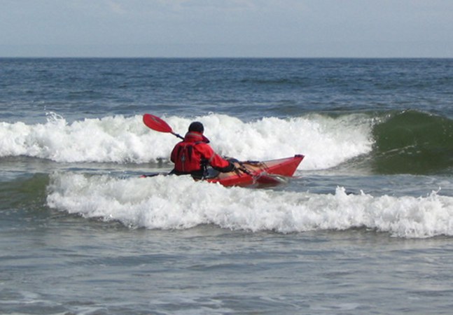 Fast to build sea kayak made for rough seas