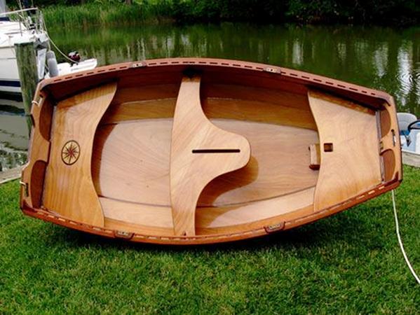  pram built to a high standard by a careful customer of Fyne Boat Kits