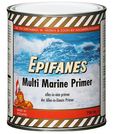 Epifanes Multimarine all-in-one primer for wood, fibreglass and most other bare or painted surfaces
