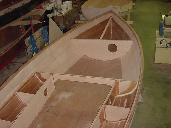 Building a Fyne Four clinker sailing dinghy