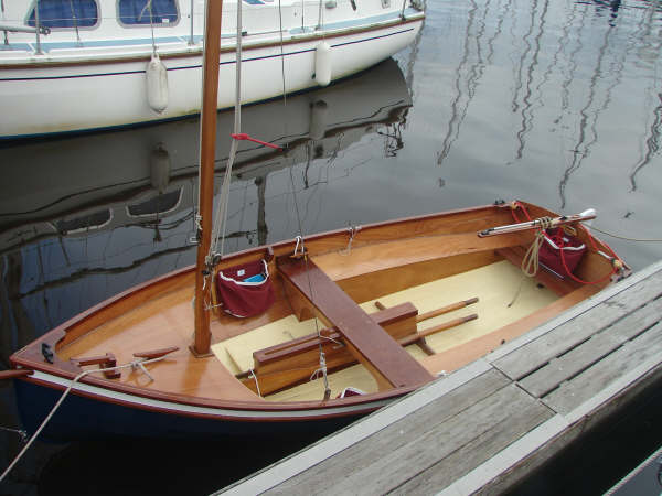 Built from a kit a sailing boat to be proud of