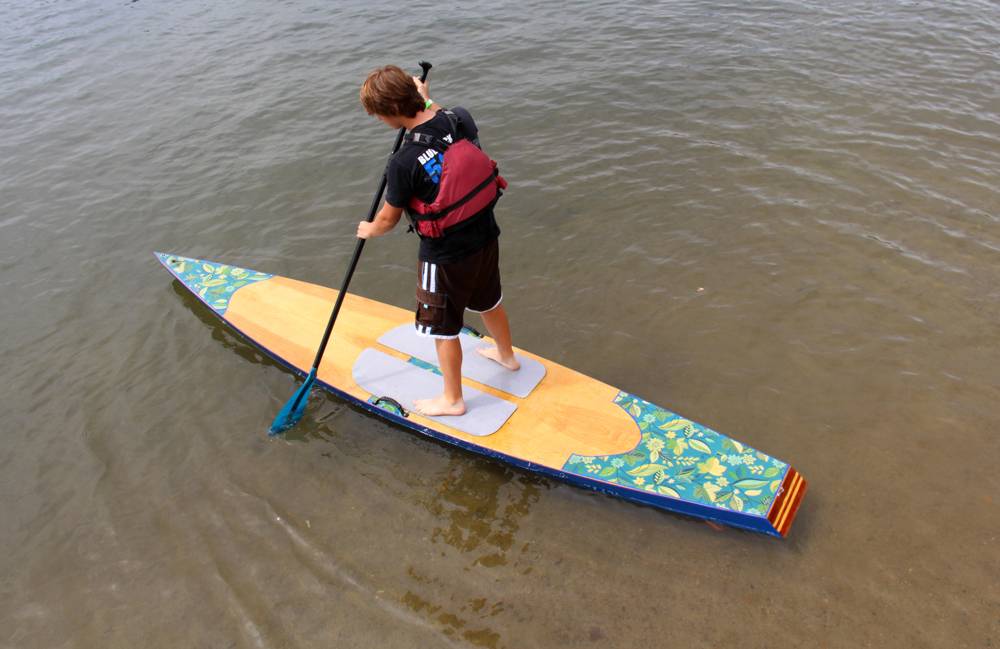 Kaholo 14 wooden SUP - stand-up paddleboard