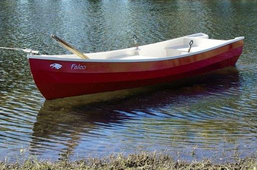 Home built motor canoe from plans