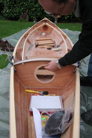 Building a wooden kayak from a fyne boat kit