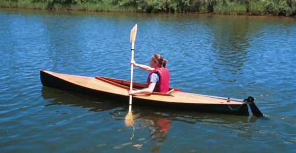 13 wooden stable kayak for the sea