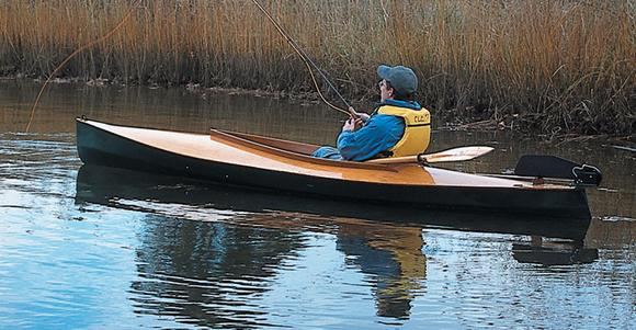 The Mill Creek makes an excellent fishing canoe