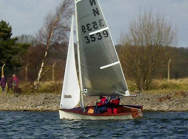 DIY racing dinghy - Fyne Boat Kits' new National 12