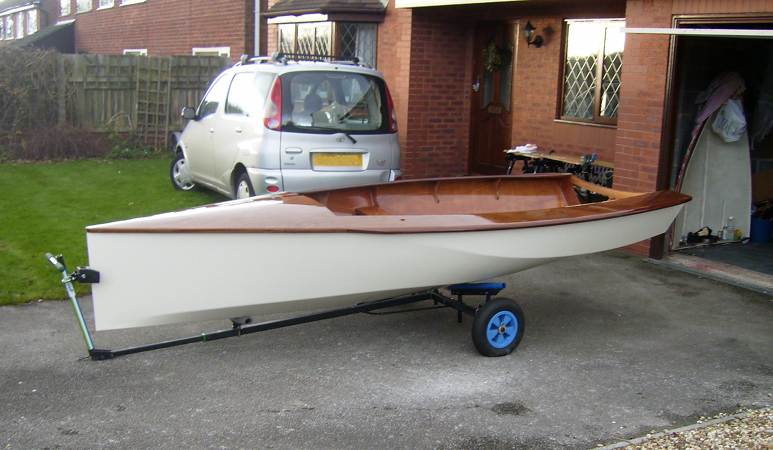 Modern design National 12 boat available from Fyne Boat Kits