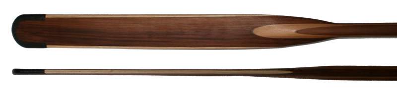 Greenland wooden kayak paddle