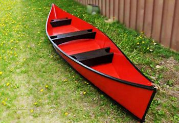 Red Peace Canoe