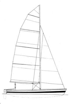 Pixie catamaran sail plan