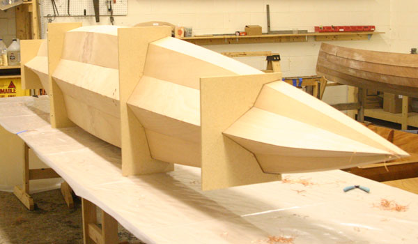 Wooden kayak build - Sea Island Sport
