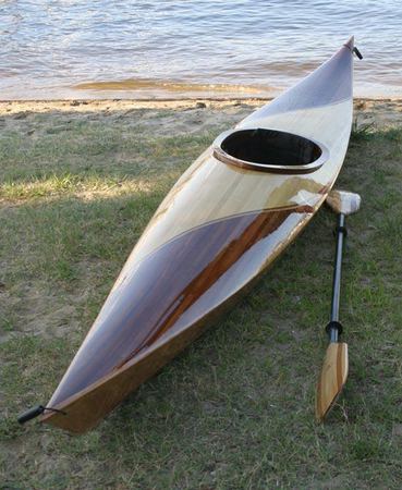 Cedar deck Fyne Boat Kits kayak kit