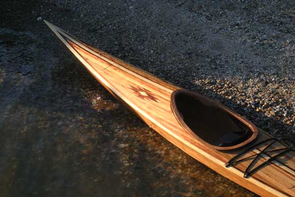 Cedar deck Shearwater kayak kit