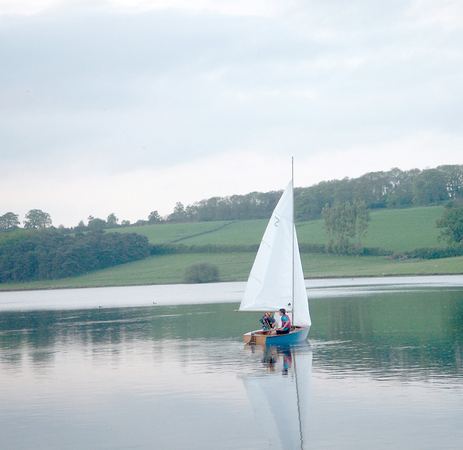 Maiden voyage of a kit built Signet sailing boat
