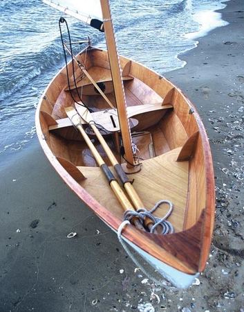 A beautifully finished Skerry sailing boat
