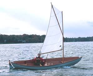 Sailing a Skerry built from a Fyne boat kit
