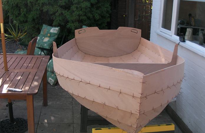 Building a yacht tender from a Fyne Boat Kit