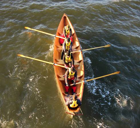 Team Rowing Boat