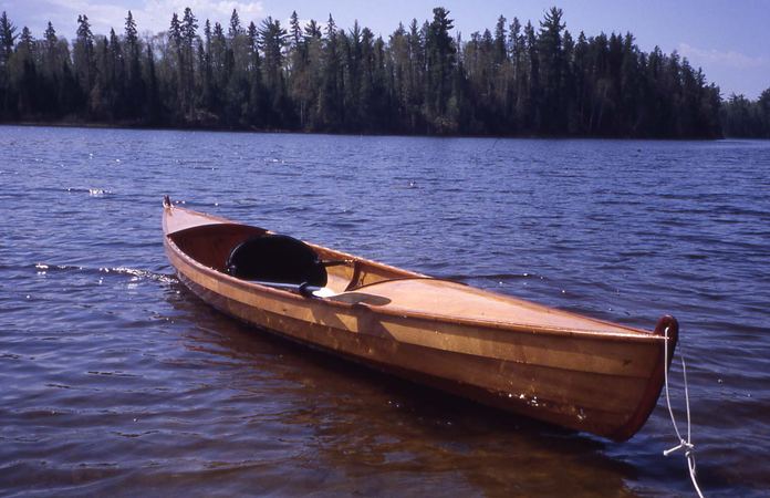 Build an expedition canoe from plans