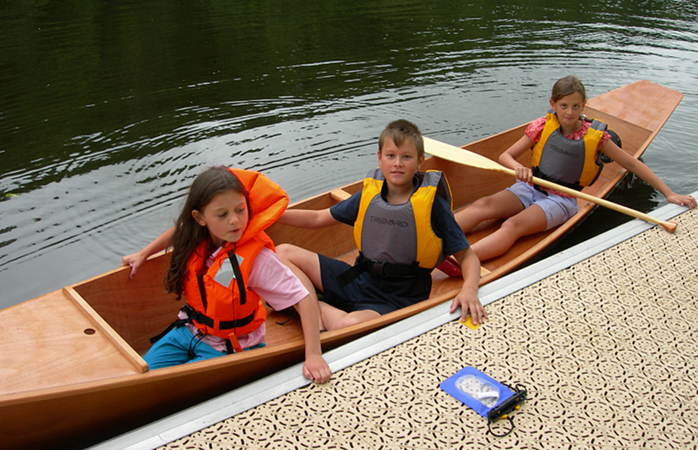 A safe canoe for families with young children - the Wastwater