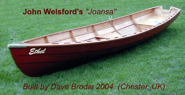 Wooden Row Boat Plans Welsford joansa rowing boat