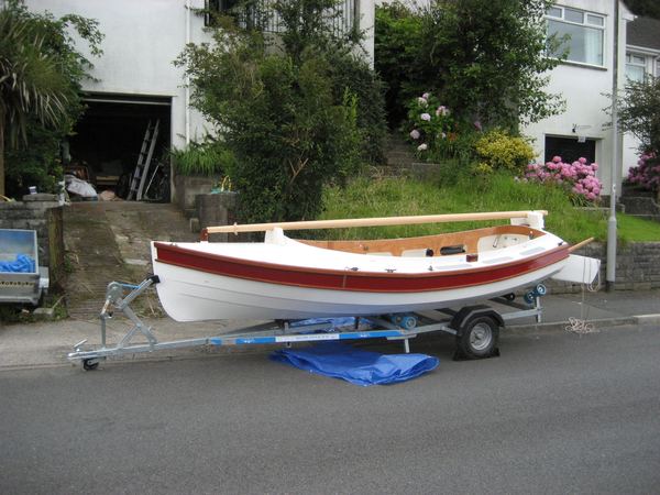 The Navigator can be built from the plans or from a Fyne Boat Kit