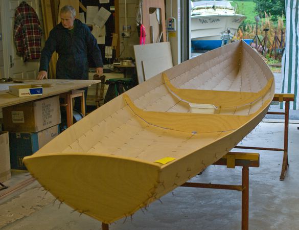 Rowing Wherry build from a Fyne Boat Kit