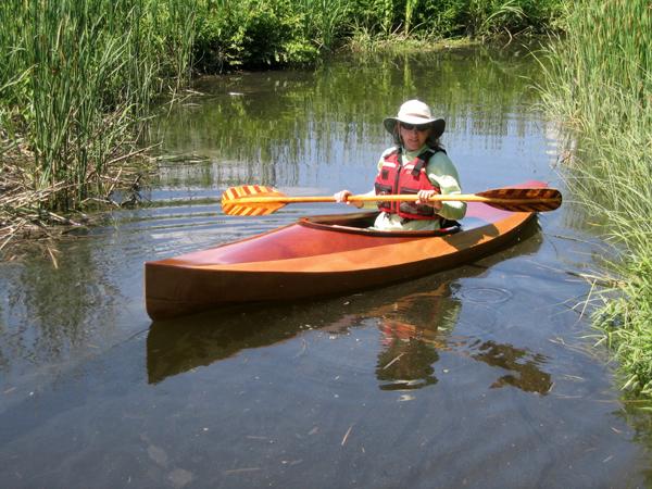 Wood Duck 10 wooden kayak