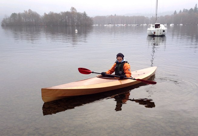 Wood Duck wooden kit kayak