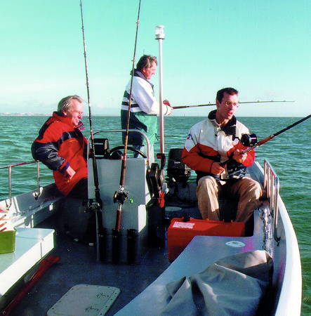 The Workstar 17 makes a great fishing boat due to its stability and large capacity