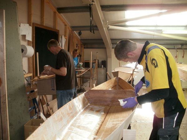 More Epoxy wood boat building | Aiiz