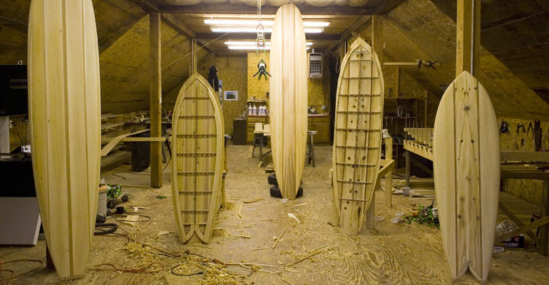 Grain Home Grown Surfboard Kits - Fyne Boat Kits