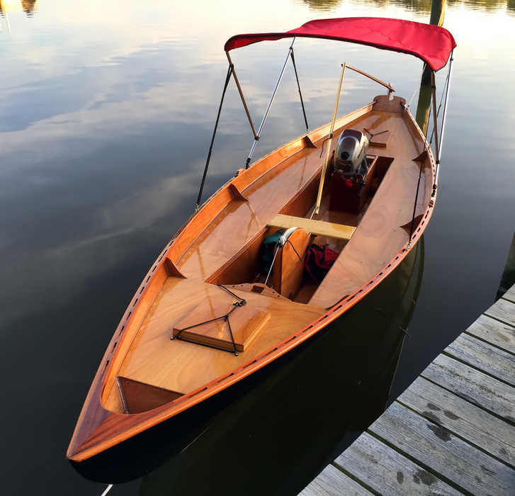 Southwester Dory with optional broken inwales