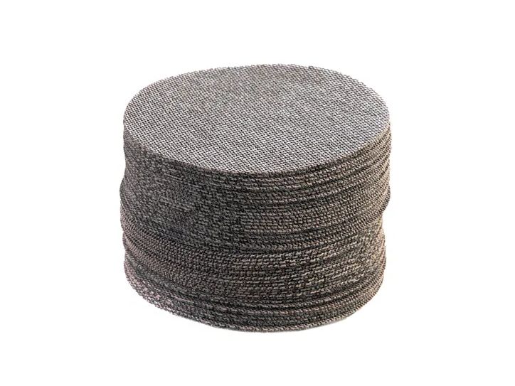 Mirka Abranet Ace net sanding disc with ceramic grains that cut better and stay sharp for longer