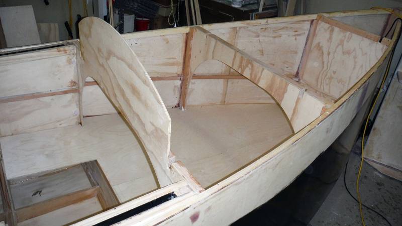 Building the canoe yawl Autumn Leaves, a wooden sailing boat for engineless coastal cruising