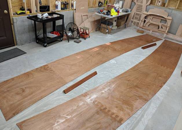 Building the canoe yawl Autumn Leaves, a wooden sailing boat for engineless coastal cruising