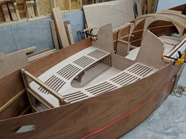 Building the canoe yawl Autumn Leaves, a wooden sailing boat for engineless coastal cruising