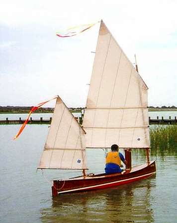 Beth is a lightweight sailing canoe designed by Michael Storer