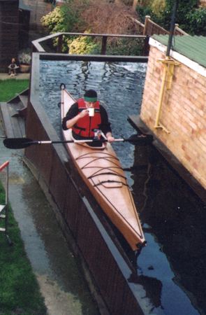 Sea kayak made for rough seas