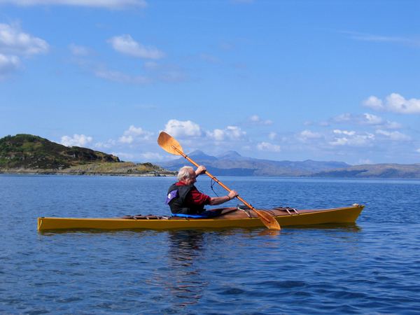 Train like tracking on Cheasapeak sea kayaks
