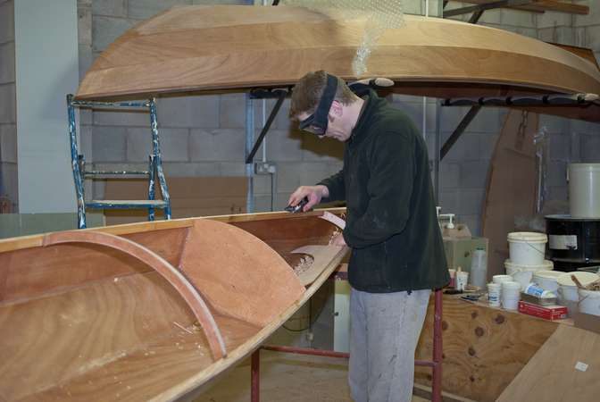 Fast to build Chesapeake sea kayak