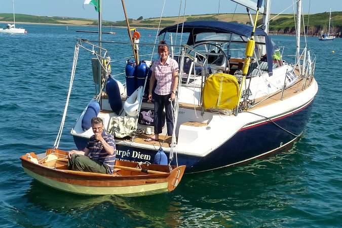 The Eastport Pram makes an excellent rowing tender