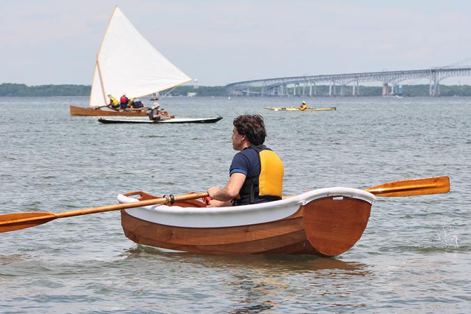 The Eastport Ultralight Dinghy is a tiny but capable rowing tender