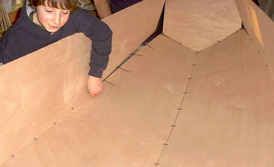 Building an Elterwater Pram rowing boat