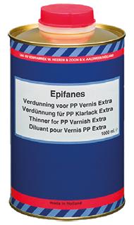 Epifanes thinner for PP Varnish Extra