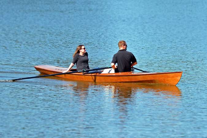 The Expedition Wherry has enough room for a passenger