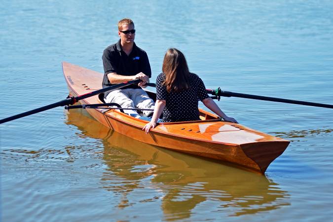 The Expedition Wherry has enough room for a passenger